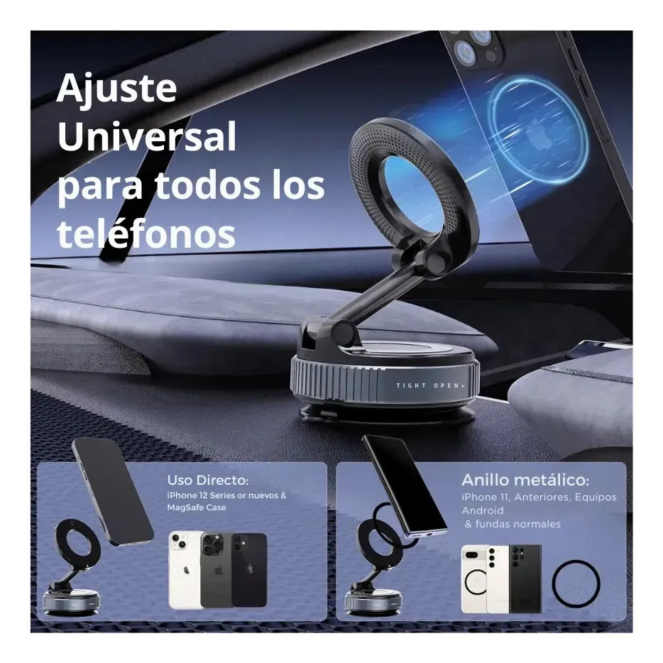 SOPORTE MAGNÉTICO MAGFIX 360™ – FIRME, SEGURO Y SIN COMPLICACIONES