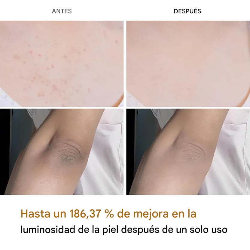 Melaxin Exfoliante Aclarante con Cúrcuma para Zonas Oscuras