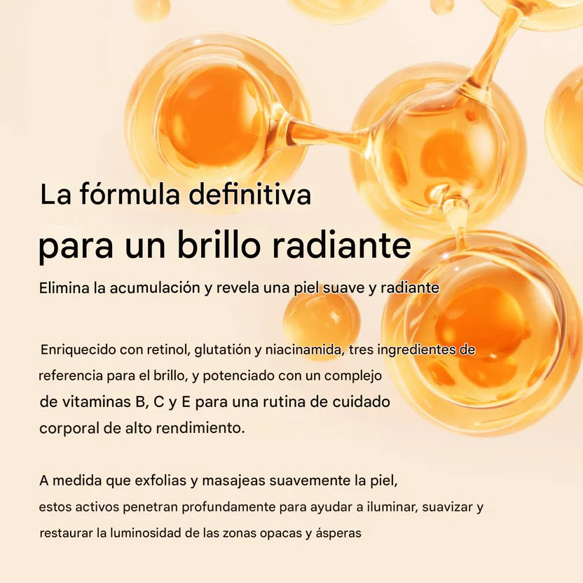 Melaxin Exfoliante Aclarante con Cúrcuma para Zonas Oscuras