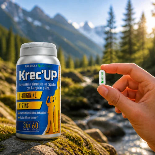 Krec Up™ – Ayuda a Crecer Fuerte, Seguro y Feliz 🌿✨