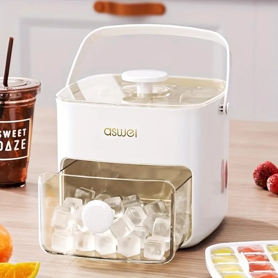 ❄️ IcePress 48™ – Contenedor de Hielo Premium – Hielo limpio y organizado todo el tiempo