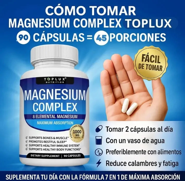 Magnesium Complex Toplux 1000 MG